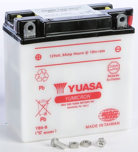 Yuasa battery yb9 b - yuasa,